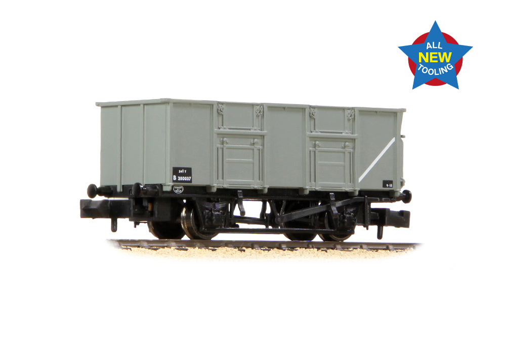 Farish 378-050 BR 24.5T Mineral Wagon BR Grey N Gauge *PRE ORDER £21.8*