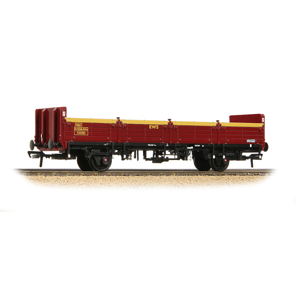 Bachmann 38-040B BR OBA Open Wagon Low Ends EWS, OO Gauge