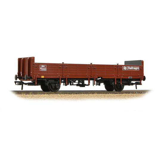 Bachmann 38-044A BR OBA Open Wagon Low Ends BR Freight Brown (Railfreight), OO Gauge