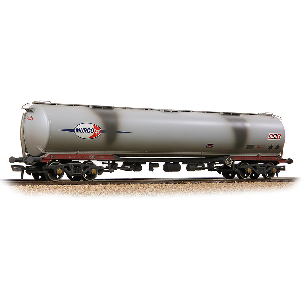 Bachmann 38-119A BR 102T TEA Bogie Tank Wagon 'Murco' Grey [Weathered], OO Gauge