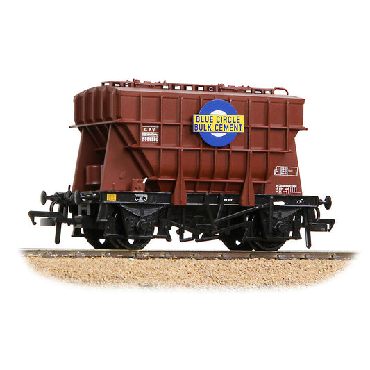 Bachmann 38-270B BR 22T CPV Presflo Bulk Powder Wagon BR Bauxite 'Blue Circle' OO Gauge *PRE ORDER £47.66*