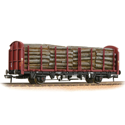 Bachmann 38-301A BR OTA Timber Wagon EWS - Includes Wagon Load, OO Gauge