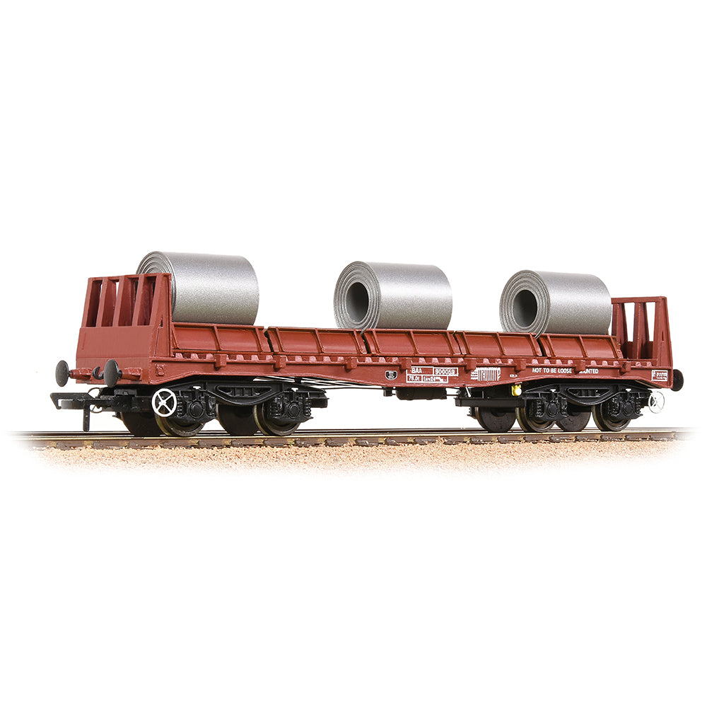 Bachmann 38-354 BR BAA Steel Carrier Wagon BR Bauxite (TOPS) - Includes Load, OO Gauge *LAST FEW*