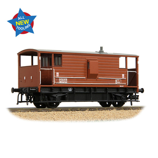 Bachmann 38-978 LMS 20T Brake Van BR Bauxite (Late) OO Gauge *PRE ORDER £40.46*