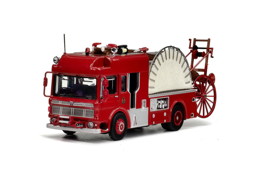 80m F176002 AEC TGM Rescue Escape Hong Kong Fire Truck Series, 1:76 Scale