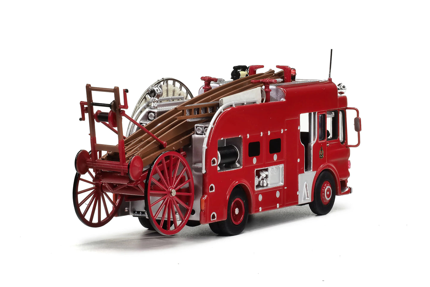 80m F176002 AEC TGM Rescue Escape Hong Kong Fire Truck Series, 1:76 Scale