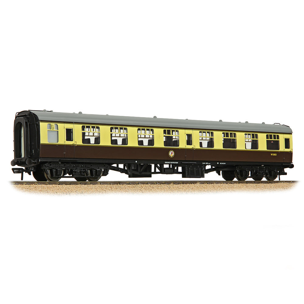 Bachmann 39-054D BR Mk1 TSO BR (WR) Chocolate & Cream, OO Gauge
