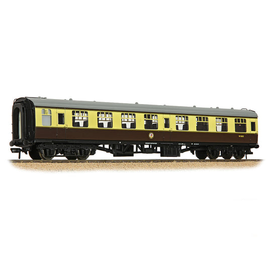 Bachmann 39-054D BR Mk1 TSO BR (WR) Chocolate & Cream, OO Gauge