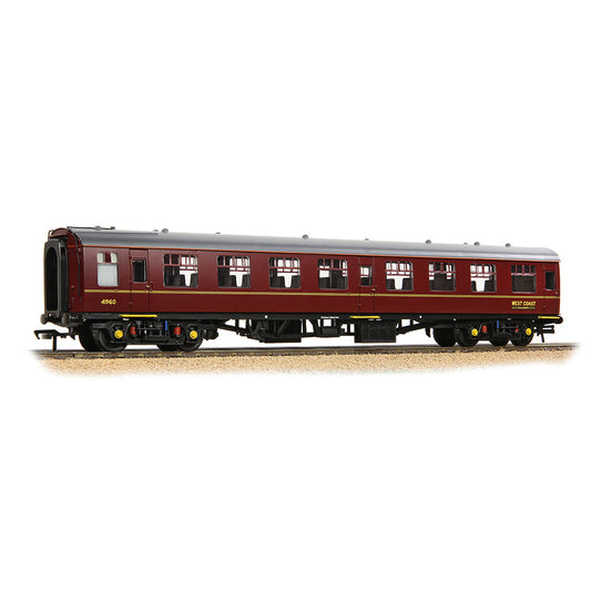 Bachmann 39-059A BR Mk1 TSO Tourist Second Open WCRC Maroon, OO Gauge