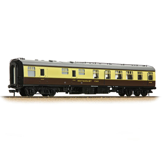 Bachmann 39-102C BR Mk1 RU Restaurant BR (WR) Chocolate & Cream, OO Gauge