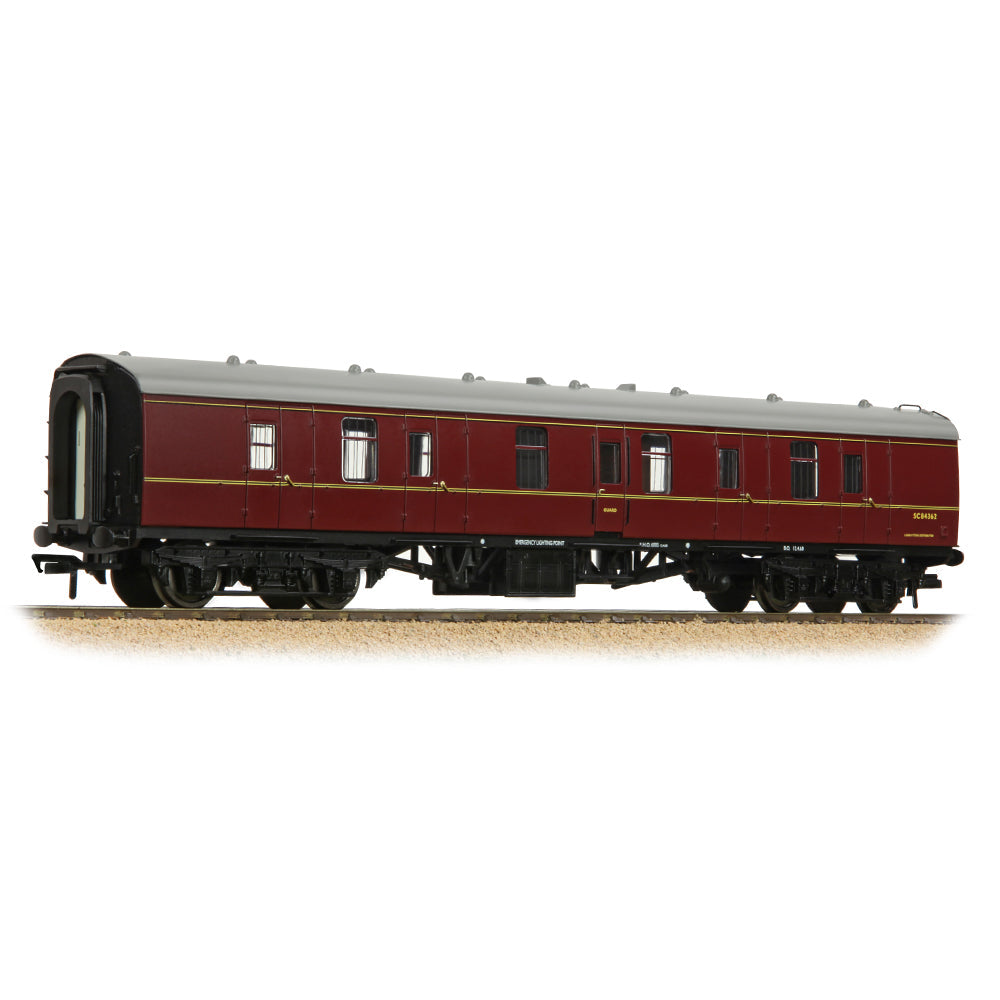 Bachmann 39-176G BR Mk1 BG Brake Gangwayed BR Mar, OO Gaugen, OO Gauge