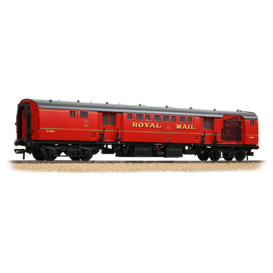Bachmann 39-421C BR Mk1 POS TPO Post Office Red (with Net), OO Gauge