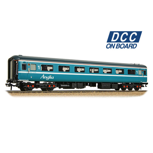 Bachmann 39-651DC BR Mk2F FO First Open Anglia OO Gauge *PRE ORDER £93.46*