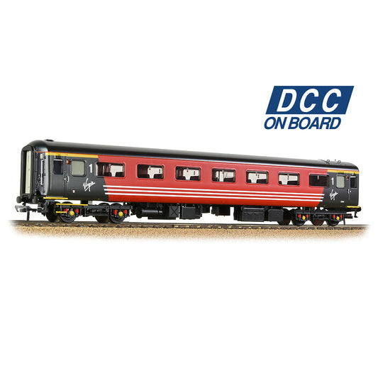Bachmann 39-654DC BR Mk2F FO First Open Virgin Trains (Original), OO Gauge