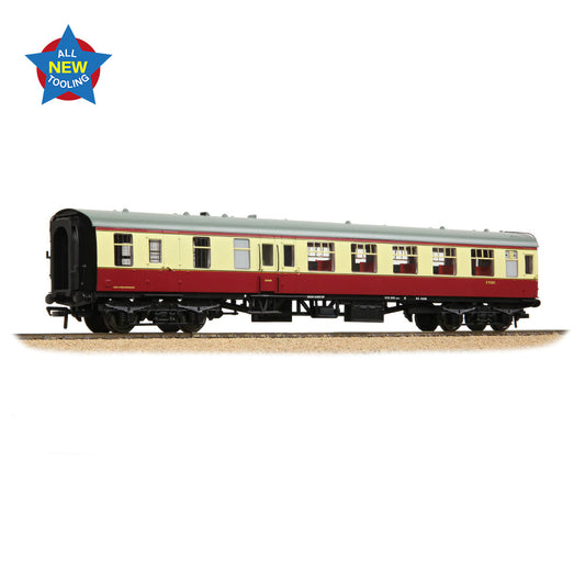 Bachmann 39-800 BR MK1 BSO Brake Second Open BR Crimson & Cream, OO Gauge