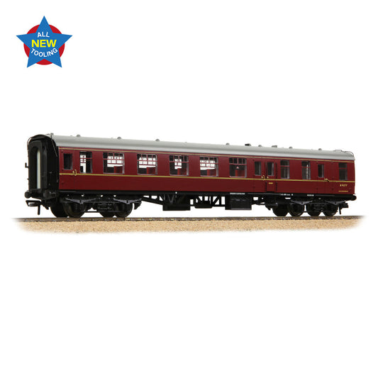 Bachmann 39-801A BR MK1 BSO Brake Second Open BR Maroon, OO Gauge