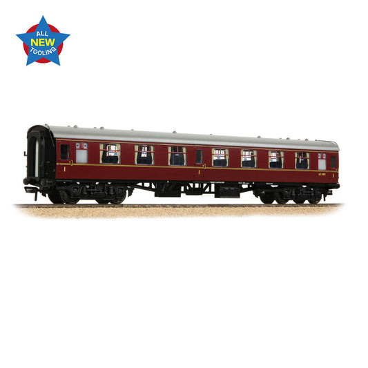 Bachmann 39-826 BR MK1 FO First Open BR Maroon, OO Gauge