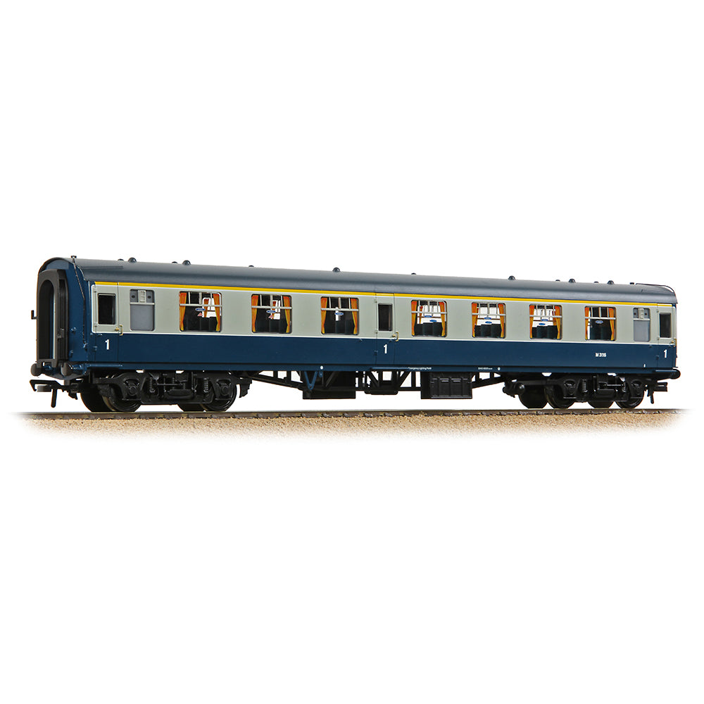 Bachmann 39-828 BR MK1 FO First Open BR Blue & Grey, OO Gauge