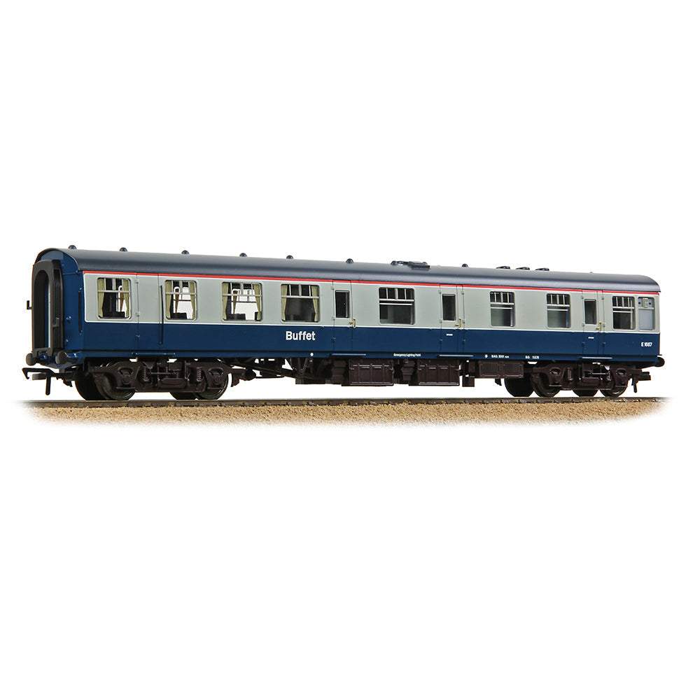 Bachmann 39-853 BR MK1 RB Restaurant Buffet BR Blue & Grey, OO Gauge