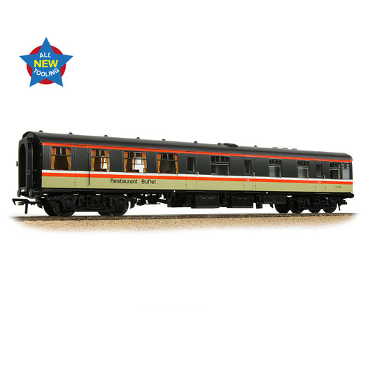 Bachmann 39-855 BR MK1 RB(R) Restaurant Buffet Refurbished BR InterCity (Executive) OO Gauge