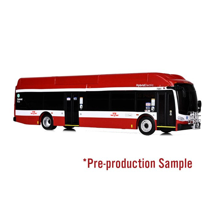 Iconic Replicas 430606 NFI Xcelsior XN40 Transit Bus: TTC Toronto Transit Commission  1:43 Scale *PRE ORDER £45.89*