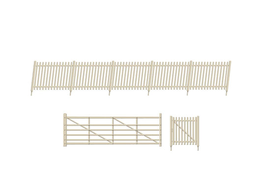 Ratio 432A SR Precast Concrete Pale Fencing (gates & ramps)