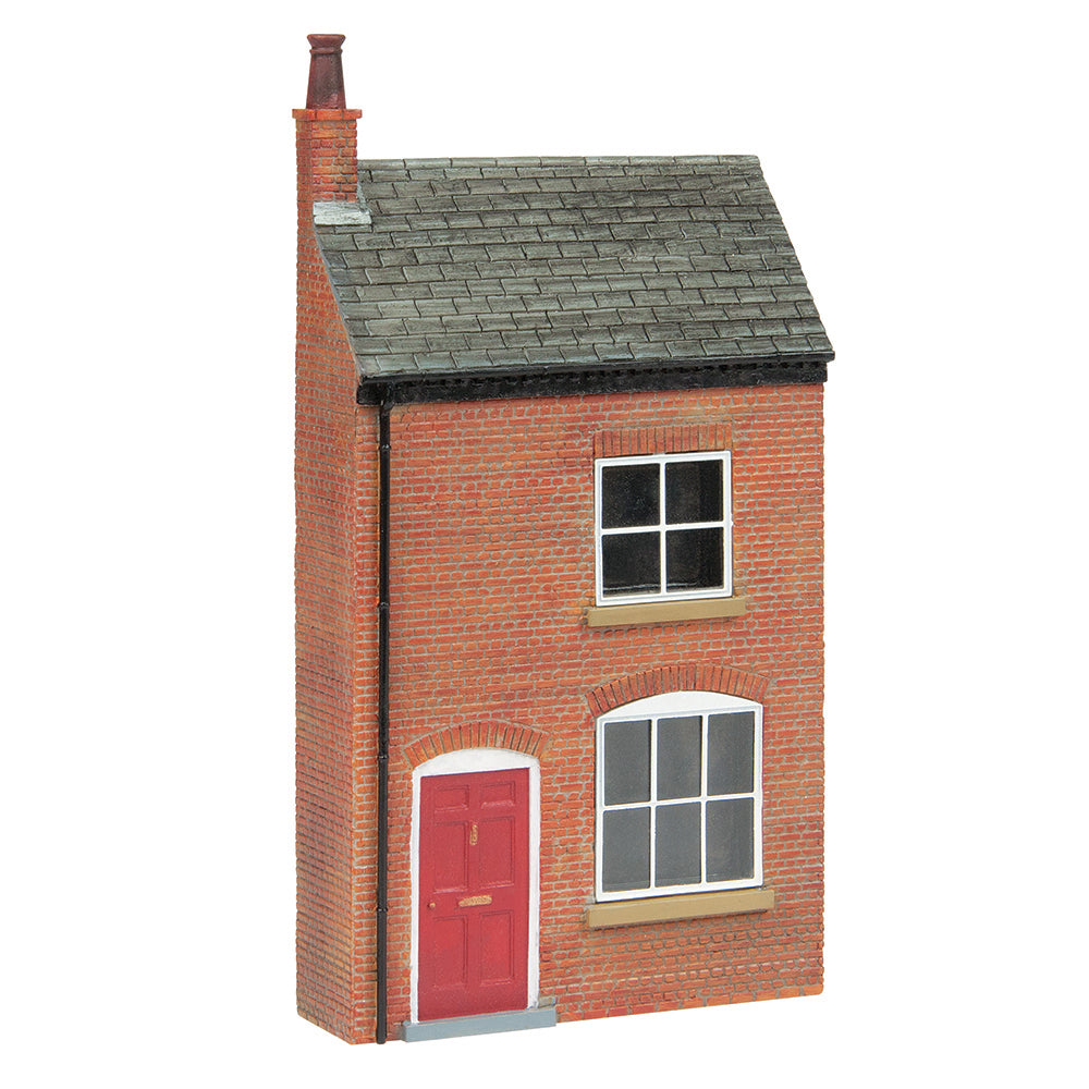 Scenecraft 44-0141 Low Relief Lucston Terrace House - Brick, OO Gauge