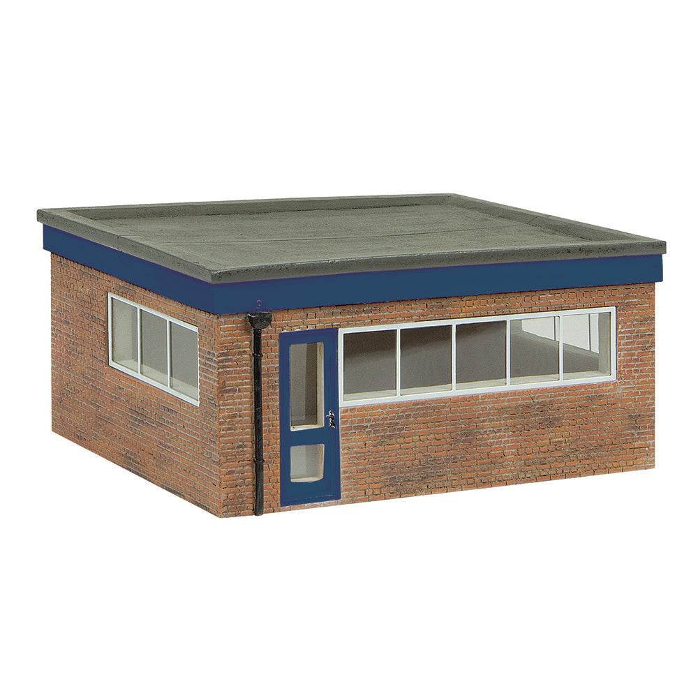 Scenecraft 44-0182B Shunter's Hut Blue, OO Gauge