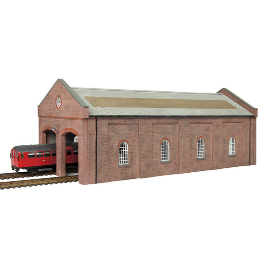 Scenecraft 44-0183 Electric Train Depot White, OO Gauge