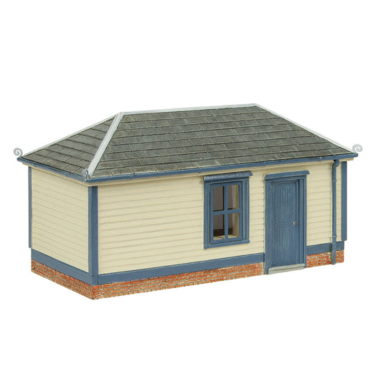 Scenecraft 44-0189B Clapboard Platform Hut - Blue, OO Gauge