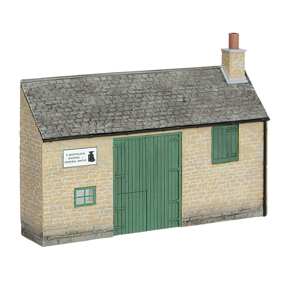 Scenecraft 44-0200 Low Relief Honey Stone Smithy, OO Gauge