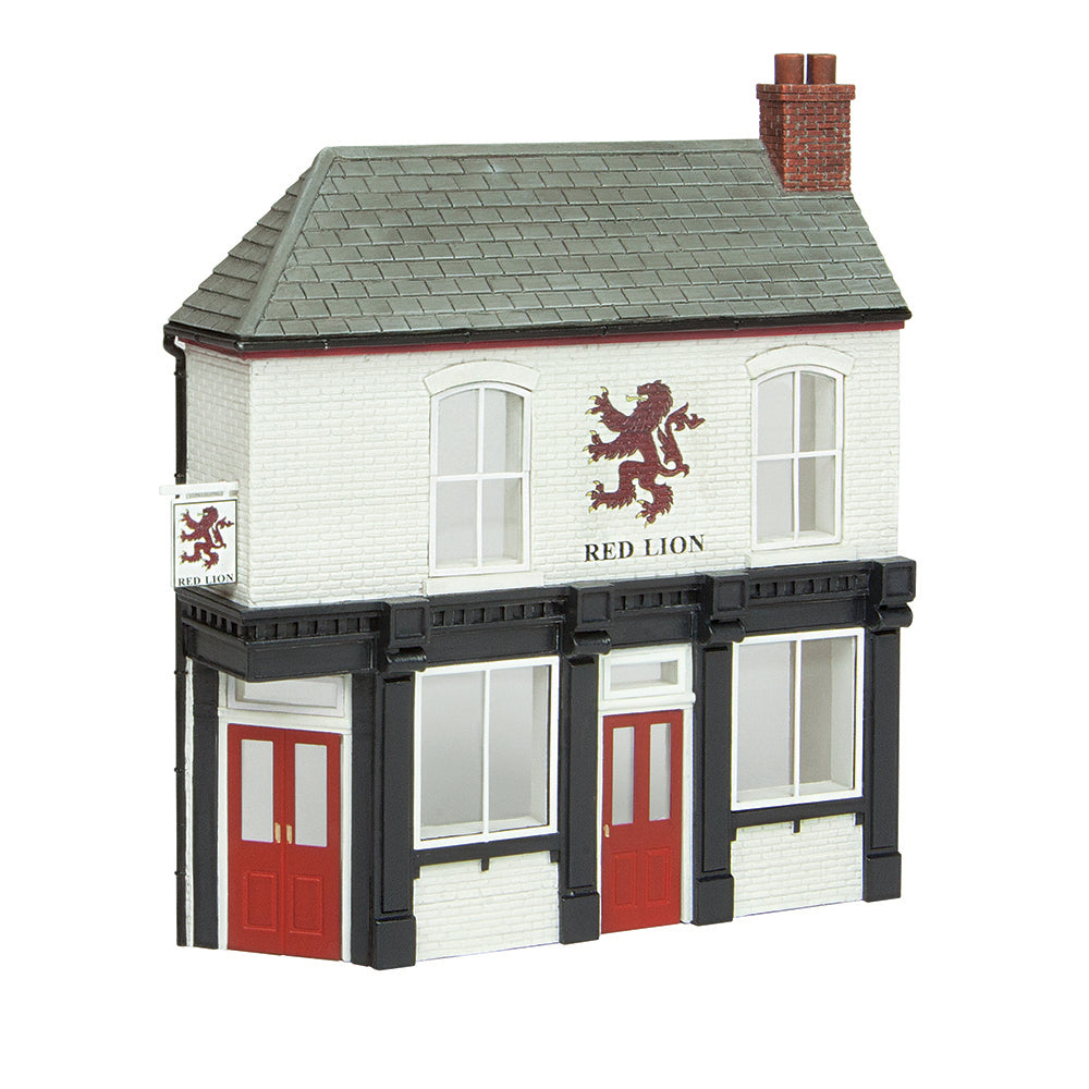 Scenecraft 44-0201 Low Relief Corner Pub, The Red Lion, OO Gauge *LAST FEW*