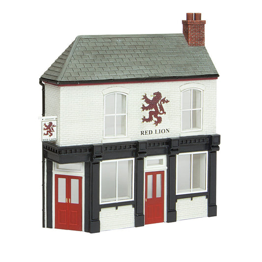 Scenecraft 44-0201 Low Relief Corner Pub, The Red Lion, OO Gauge *LAST FEW*