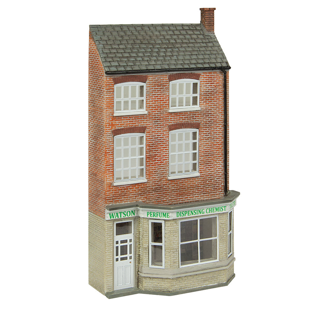 Scenecraft 44-0221W Low Relief Dispensing Chemist White, OO Gauge