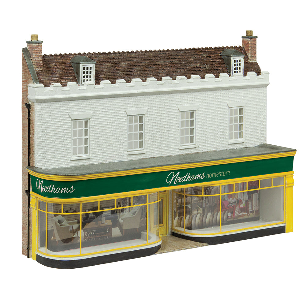 Scenecraft 44-0222G Low Relief Department Store Green, OO Gauge