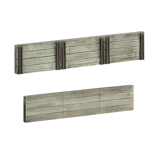 Scenecraft 44-0509 Wood Sleeper Retaining Walls, OO Gauge