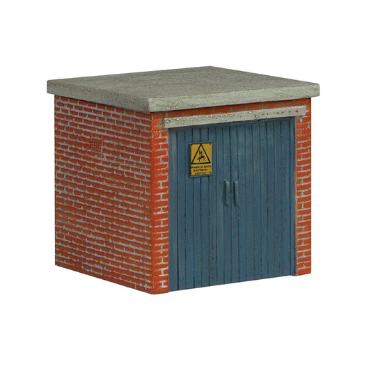 Scenecraft 44-0543 Small Substation Blue OO Gauge