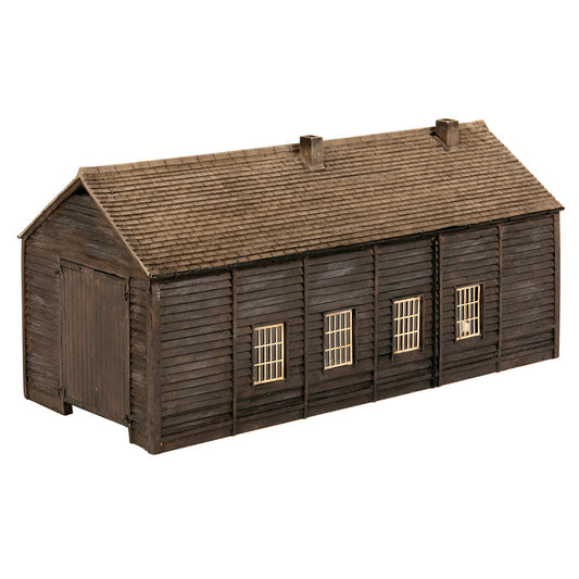 Scenecraft 44-096 Wooden Engine Shed, OO Gauge