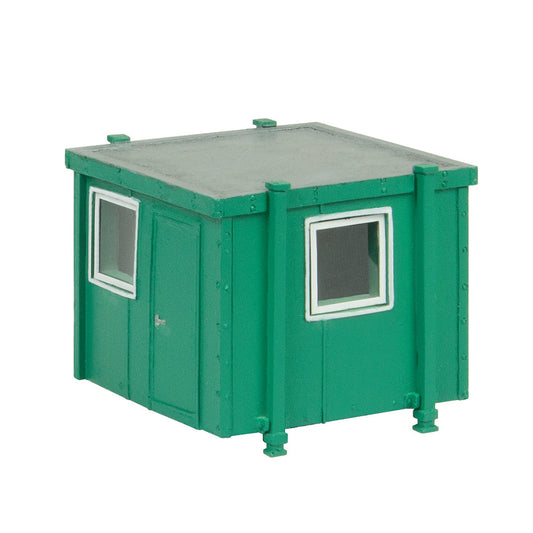 Scenecraft 44-1000G Small Portable Office - Green, OO Gauge