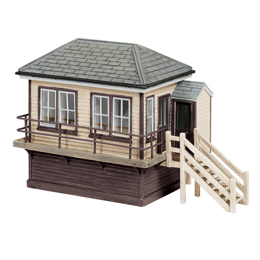 Scenecraft 44-1003B Snodland Signal Box Brown, OO Gauge