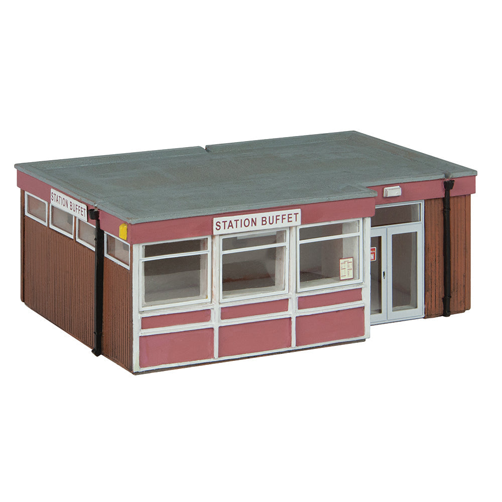 Scenecraft 44-1005R Station Buffet Red, OO Gauge
