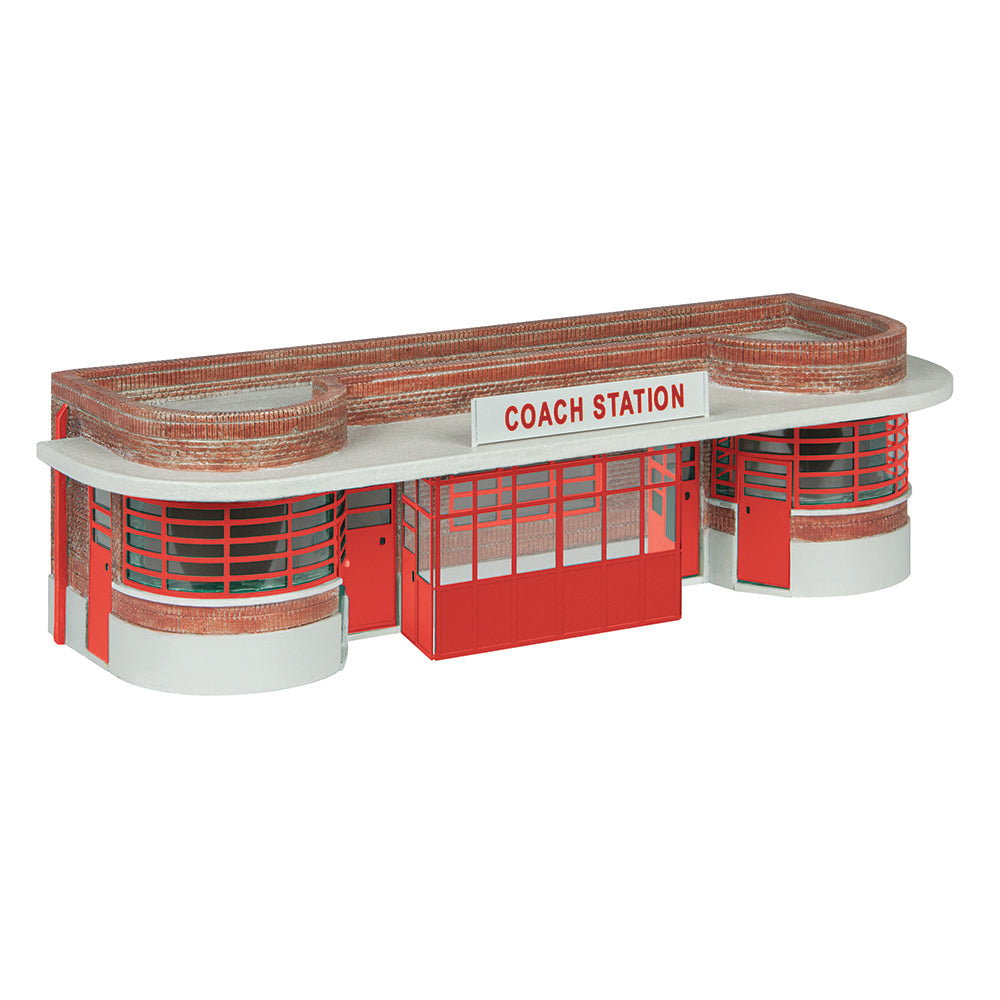 Scenecraft 44-1006R Bus and Coach Station Red, OO Gauge