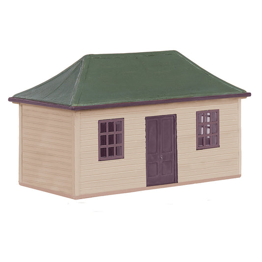 Scenecraft 44-1014A Wooden Pagoda Shed GWR Dark & Light Stone OO Gauge