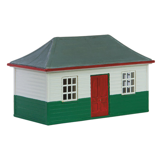 Scenecraft 44-1014 Wooden Pagoda Shed White & Green OO Gauge