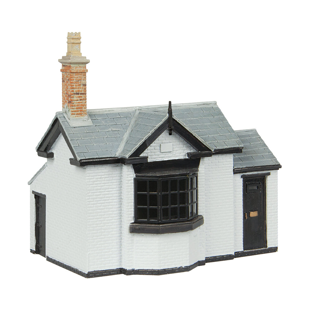 Scenecraft 44-1023W Toll Office - White & Black 1:76 (OO) Gauge *PRE ORDER £25.46*