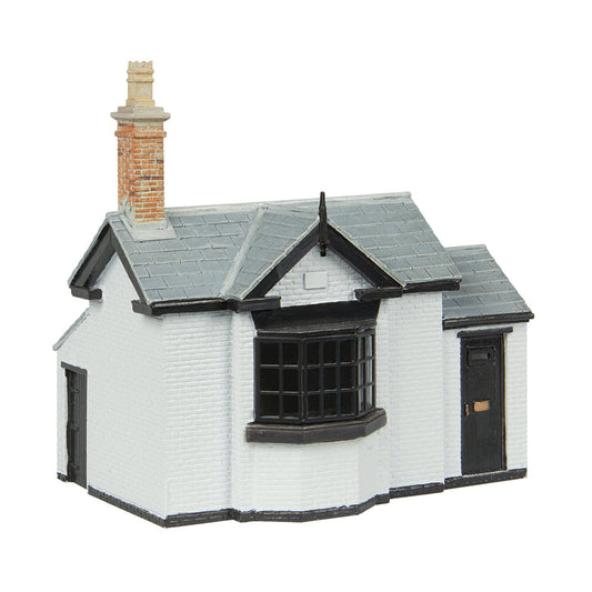 Scenecraft 44-1023W Toll Office - White & Black 1:76 (OO) Gauge *PRE ORDER £25.46*