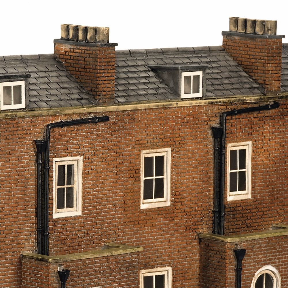 Scenecraft 44-227 Low Relief Rear of Victorian Tenements, OO Gauge