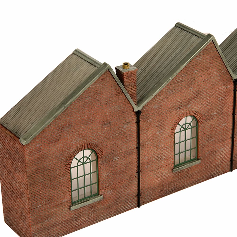 Scenecraft 44-237 Low Relief Factory Side, OO Gauge