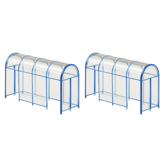 Bachmann 44-510 Shelters (x2) 59mm x 21mm x 36mm, OO Gauge