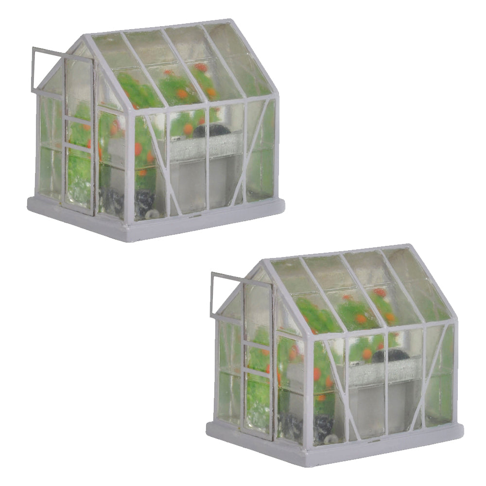 Bachmann 44-515 Greenhouse (x2), OO Gauge